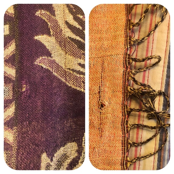 Aztec Calendar Runner with Tasseled Ends - Picture 5 of 7